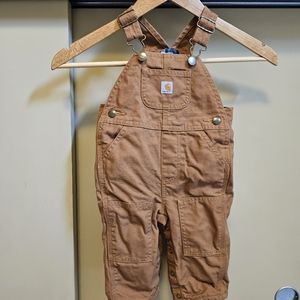 Carharrt lined overalls